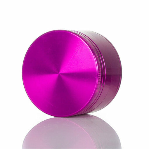 Shop SPLIFF Purple Aluminium Grinder 63mm - 4 part in australian