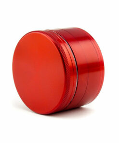 Shop SPLIFF Red Aluminium Grinder 63mm - 4 part in australian