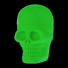 Shop Silicone Non-Stick "Skull" Stash Container in australian