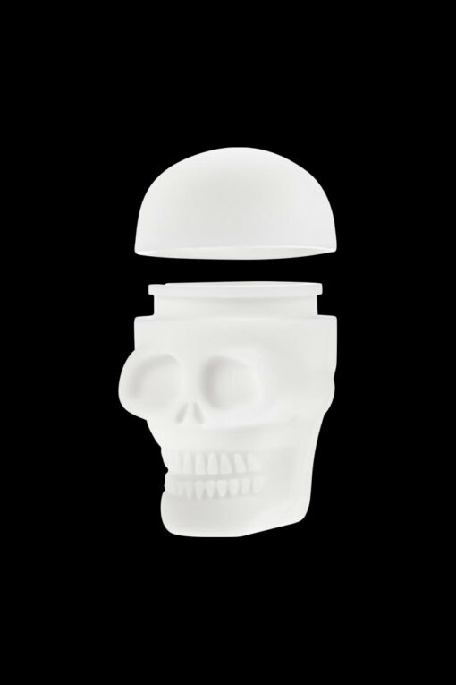 Shop Silicone Non-Stick "Skull" Stash Container in australian