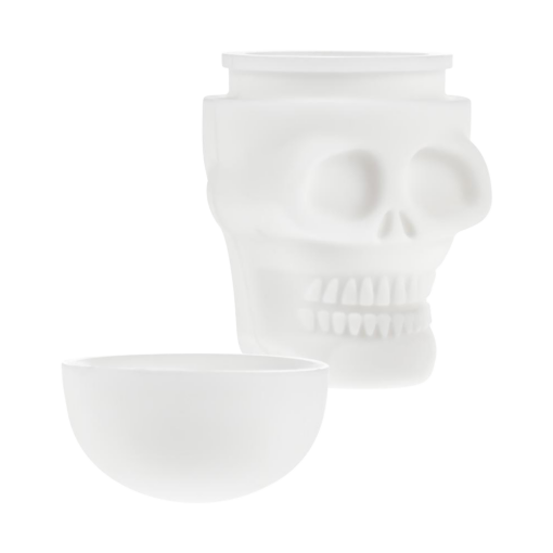 Shop Silicone Non-Stick "Skull" Stash Container in australian