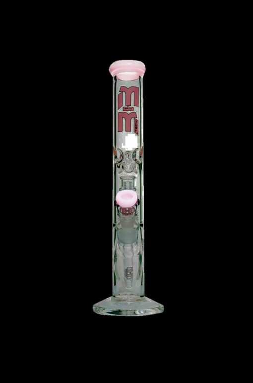 Shop M&M Tech Straight Tube Bong with Chandelier Perc in australian