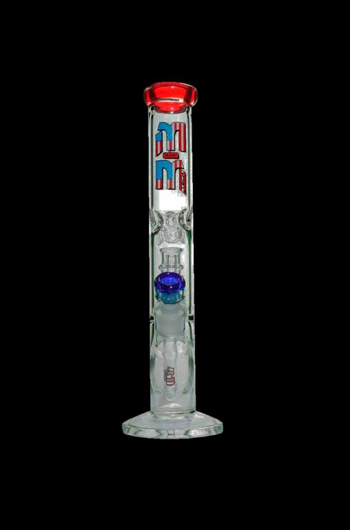 Shop M&M Tech Straight Tube Bong with Chandelier Perc in australian