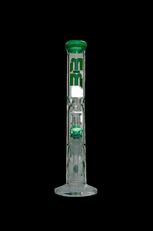 Shop M&M Tech Straight Tube Bong with Chandelier Perc in australian