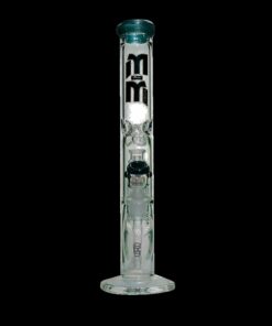 Shop M&M Tech Straight Tube Bong with Chandelier Perc in australian