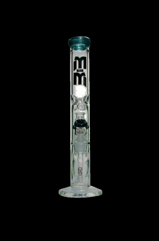 Shop M&M Tech Straight Tube Bong with Chandelier Perc in australian