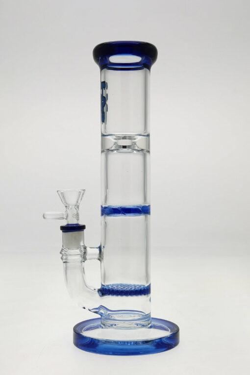 Shop Thick Ass Glass 10" Honeycomb Percolator Bong with Spinning Guard 14MM in australian