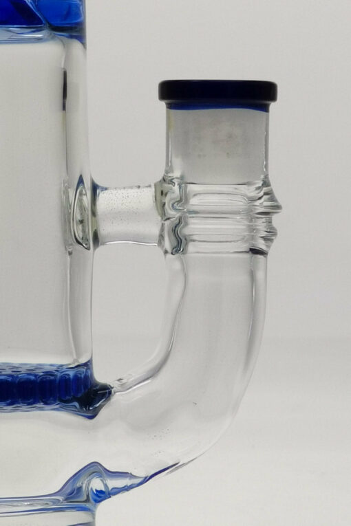 Shop Thick Ass Glass 10" Honeycomb Percolator Bong with Spinning Guard 14MM in australian