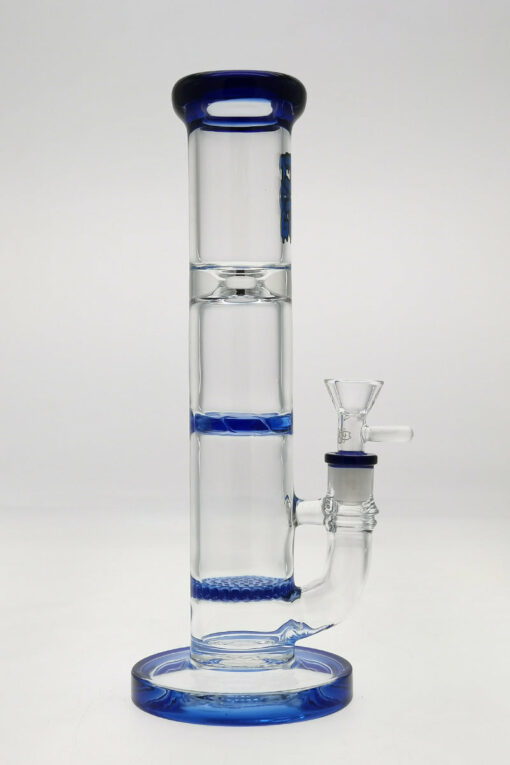 Shop Thick Ass Glass 10" Honeycomb Percolator Bong with Spinning Guard 14MM in australian