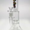 Shop Thick Ass Glass 10.5" Tie Dye Double Matrix Perc Bong 55x5MM in australian