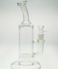 Shop Thick Ass Glass 12" Inline Triple Diffuser Bong 65x5MM - 18MM Female Joint in australian