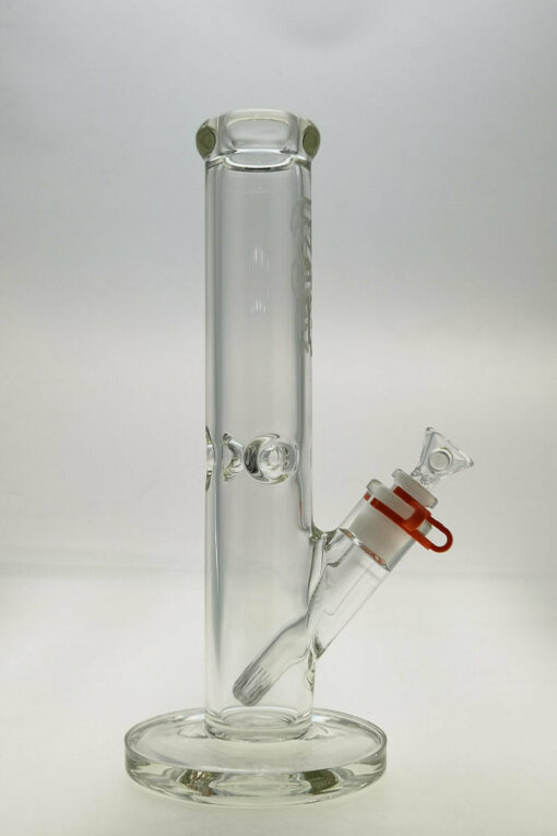 Shop Thick Ass Glass 12" Durable Straight Tube Bong 7MM Thick with Smooth 18/14MM Downstem in australian