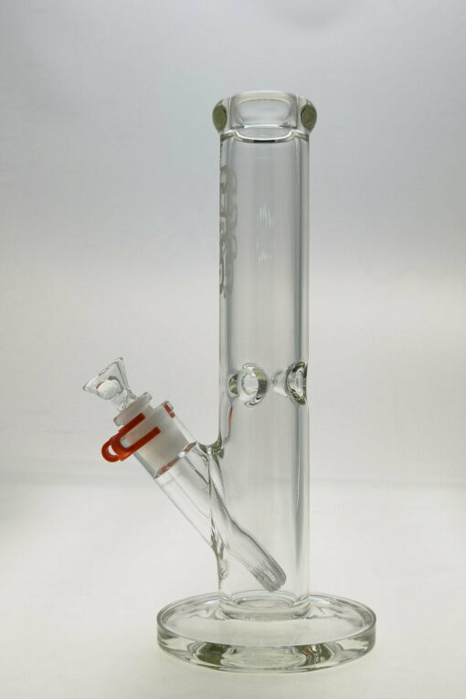 Shop Thick Ass Glass 12" Durable Straight Tube Bong 7MM Thick with Smooth 18/14MM Downstem in australian