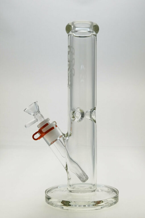 Shop Thick Ass Glass 12" Durable Straight Tube Bong 7MM Thick with Smooth 18/14MM Downstem in australian