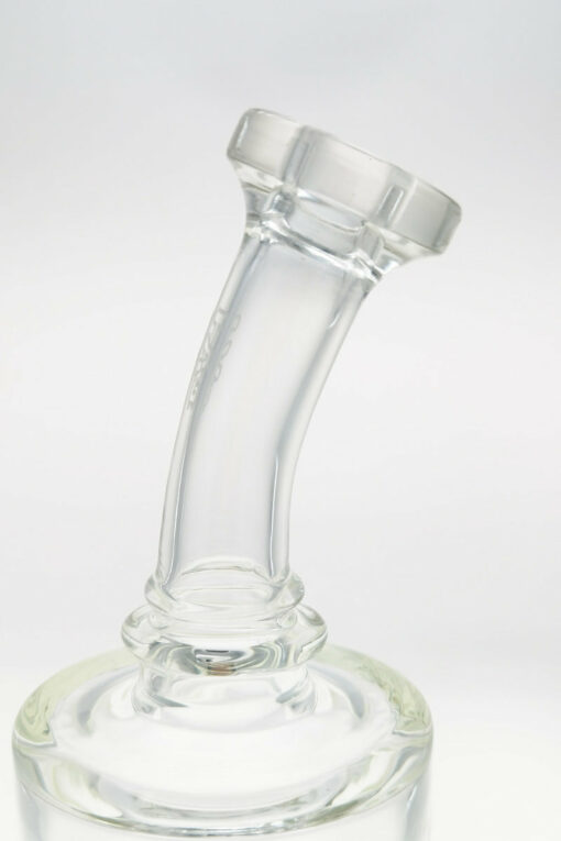 Shop Thick Ass Glass 12" UFO Perc Bong 65x5MM with Super Slit Bellow - 18MM Female in australian