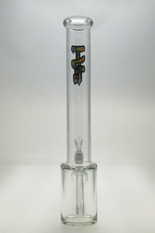 Shop Thick Ass Glass 14" Tie Dye Beaker Bong w/ Downstem - Durable 7MM in australian