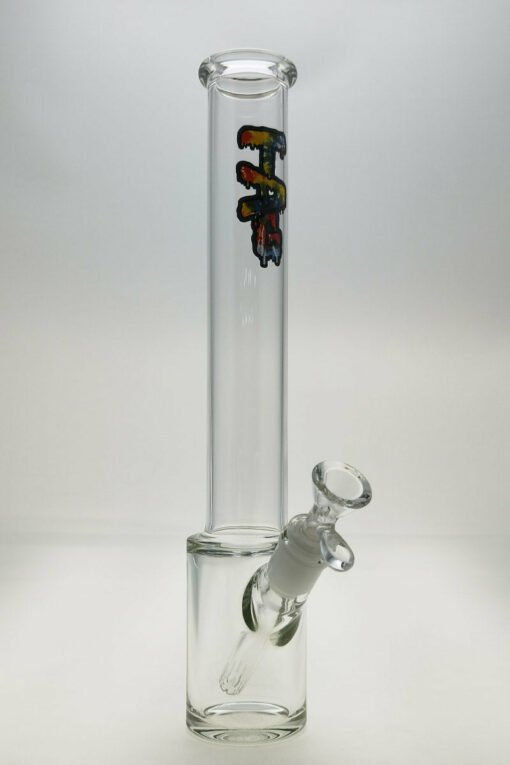 Shop Thick Ass Glass 14" Tie Dye Beaker Bong w/ Downstem - Durable 7MM in australian