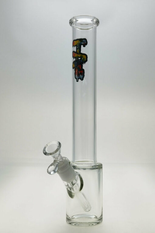 Shop Thick Ass Glass 14" Tie Dye Beaker Bong w/ Downstem - Durable 7MM in australian