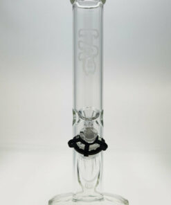 Shop Thick Ass Glass 14" Straight Tube Bong 50x5MM with 18/14MM Downstem in australian