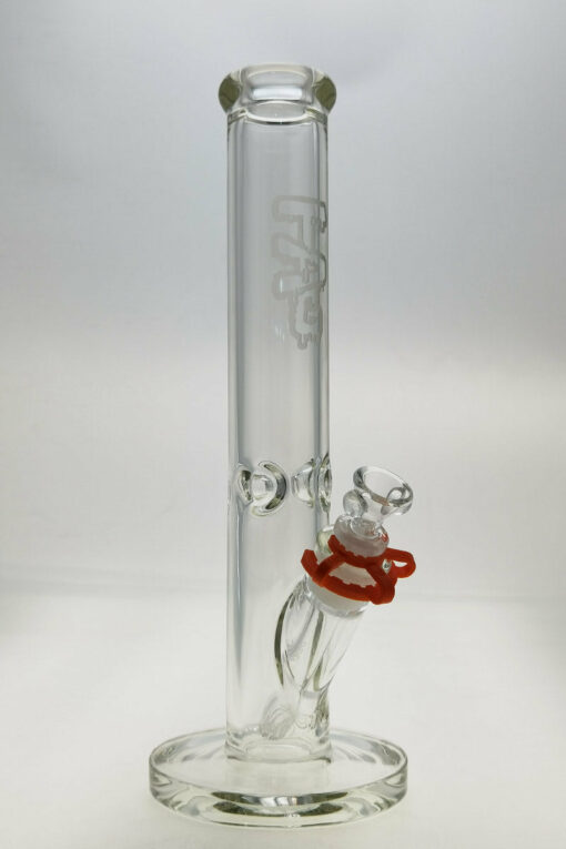 Shop Thick Ass Glass 14" Durable Straight Tube Bong 50x9MM with 18/14MM Downstem in australian