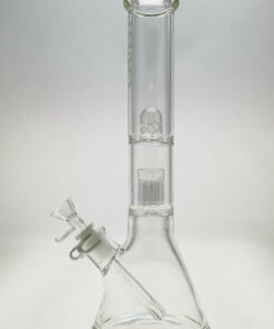 Shop Thick Ass Glass 14" Beaker w/ 8 Arm Tree Percolator - 7mm Quartz in australian