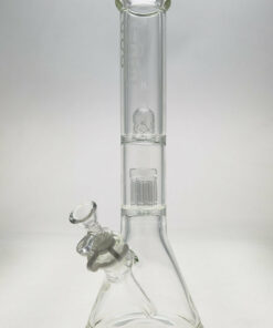 Shop Thick Ass Glass 14" Beaker w/ 8 Arm Tree Percolator - 7mm Quartz in australian