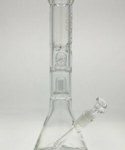 Shop Thick Ass Glass 14" UFO Beaker w/ Super Slit & Showerhead Percolator - 50x7MM in australian