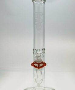 Shop Thick Ass Glass 16" Straight Tube Bong 50x5MM with 18/14MM Downstem in australian