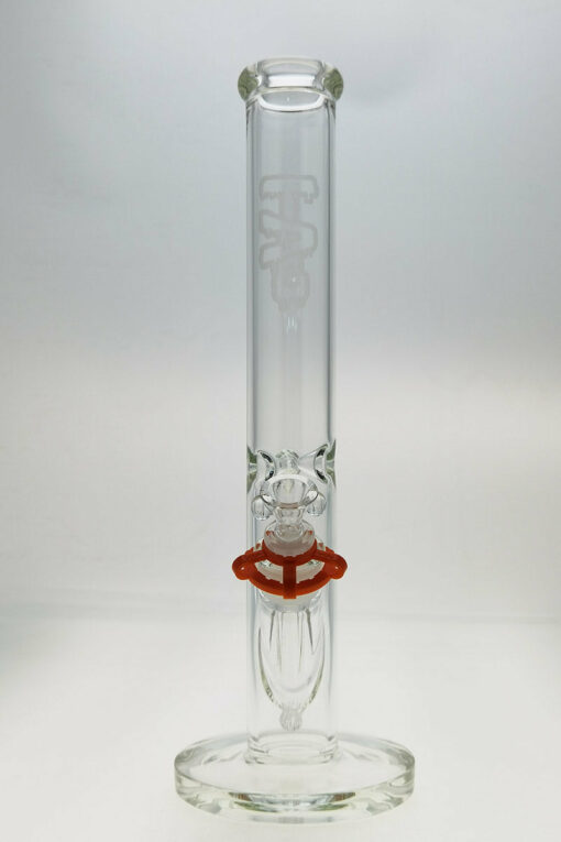 Shop Thick Ass Glass 16" Straight Tube Bong 50x5MM with 18/14MM Downstem in australian