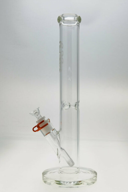 Shop Thick Ass Glass 16" Straight Tube Bong 50x5MM with 18/14MM Downstem in australian