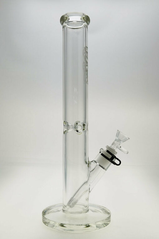 Shop Thick Ass Glass 16" Durable Straight Tube Bong - 50x7MM with 18/14MM Downstem in australian