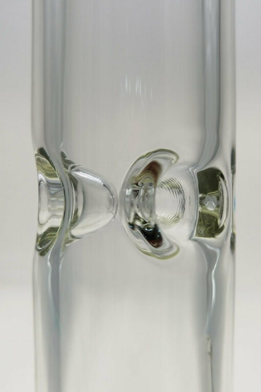 Shop Thick Ass Glass 16" Durable Straight Tube Bong - 50x7MM with 18/14MM Downstem in australian