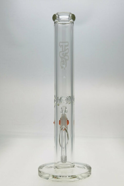 Shop Thick Ass Glass 16" Durable Straight Tube Bong - 50x7MM with 18/14MM Downstem in australian