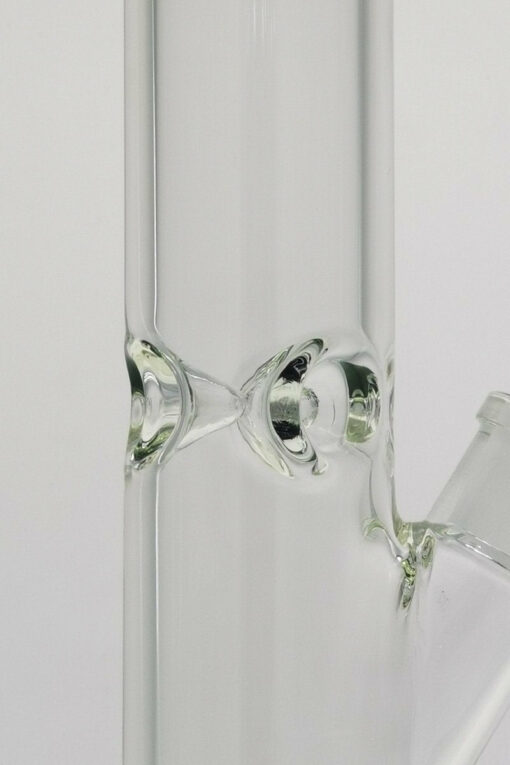 Shop Thick Ass Glass 16" Durable Straight Tube Bong - 50x7MM with 18/14MM Downstem in australian