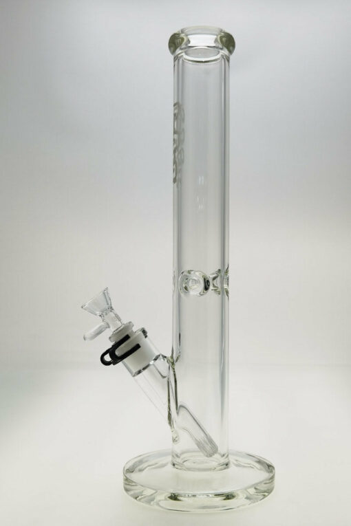 Shop Thick Ass Glass 16" Durable Straight Tube Bong - 50x7MM with 18/14MM Downstem in australian