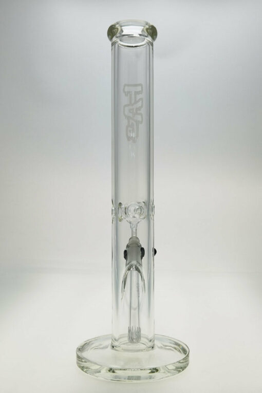 Shop Thick Ass Glass 16" Durable Straight Tube Bong - 50x7MM with 18/14MM Downstem in australian