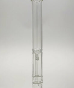 Shop Thick Ass Glass 18" Dual Honeycomb Ice Pinch Bong 50x7MM Quartz in australian