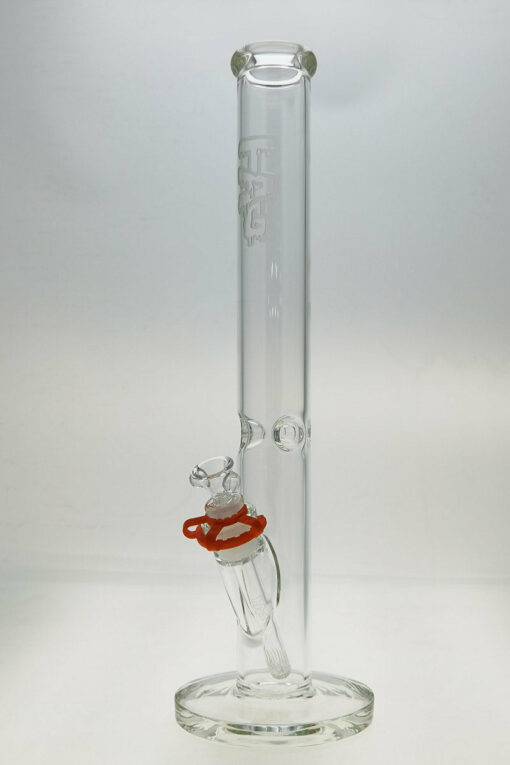 Shop Thick Ass Glass 18" Straight Tube Bong 50x5MM with 18/14MM Downstem in australian