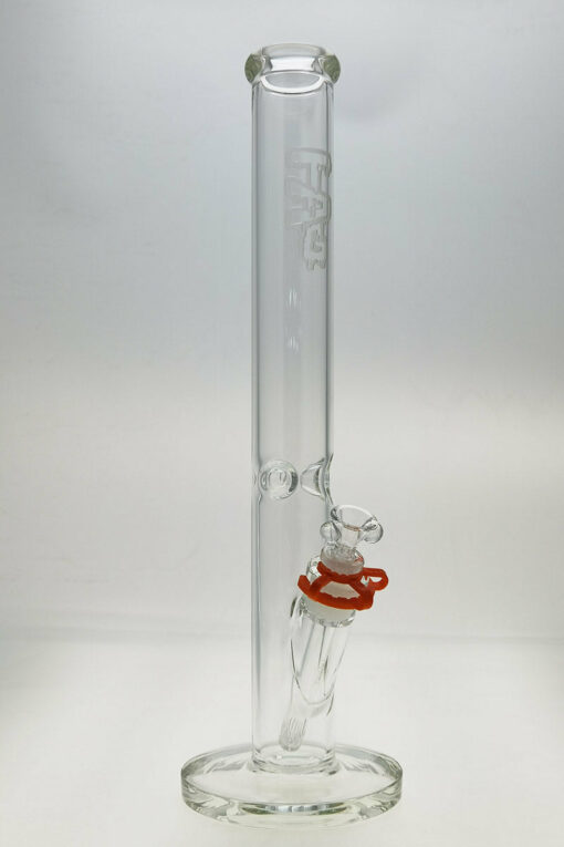 Shop Thick Ass Glass 18" Straight Tube Bong 50x5MM with 18/14MM Downstem in australian