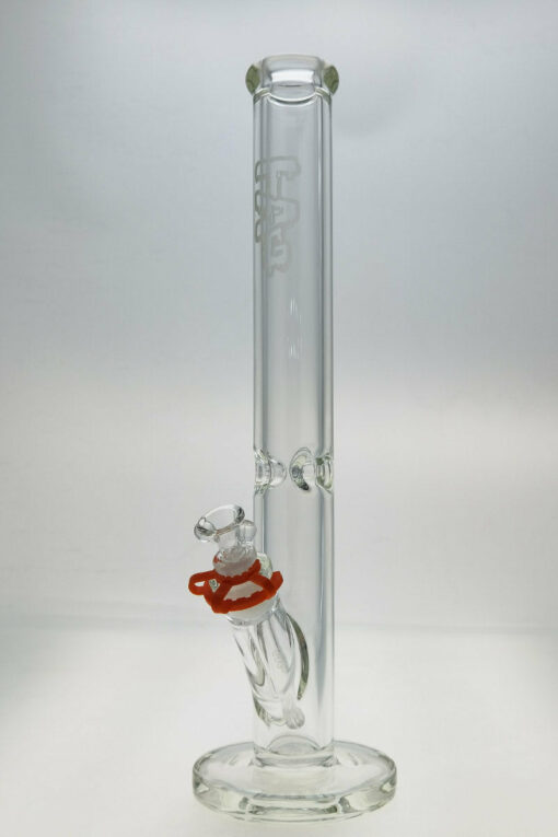 Shop Thick Ass Glass 18" Rasta Straight Tube Bong 9MM Thick w/ Downstem Adapter in australian