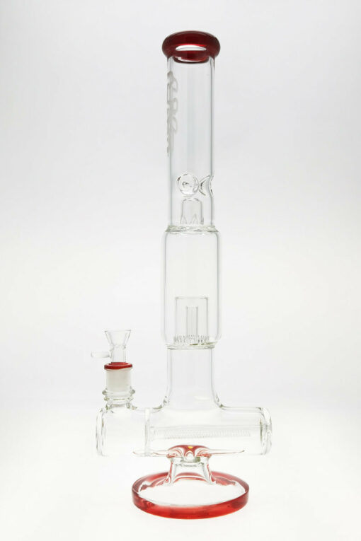 Shop Thick Ass Glass 19" Tie-Dye Inline & Showerhead Percolator Bong, 7mm in australian