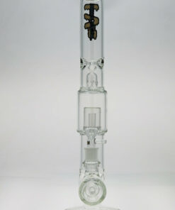 Shop Thick Ass Glass 19" Tie-Dye Inline & Showerhead Percolator Bong, 7mm in australian