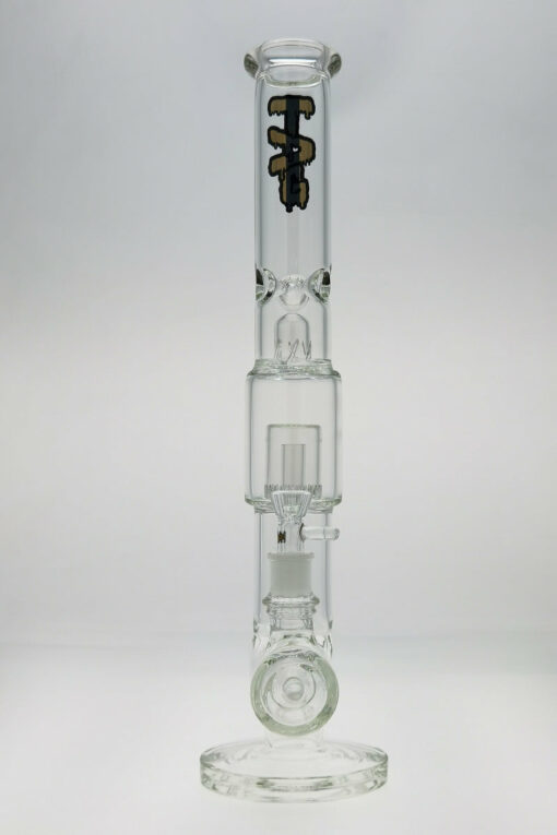 Shop Thick Ass Glass 19" Tie-Dye Inline & Showerhead Percolator Bong, 7mm in australian