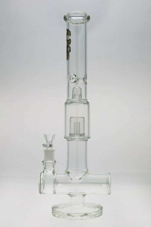 Shop Thick Ass Glass 19" Tie-Dye Inline & Showerhead Percolator Bong, 7mm in australian