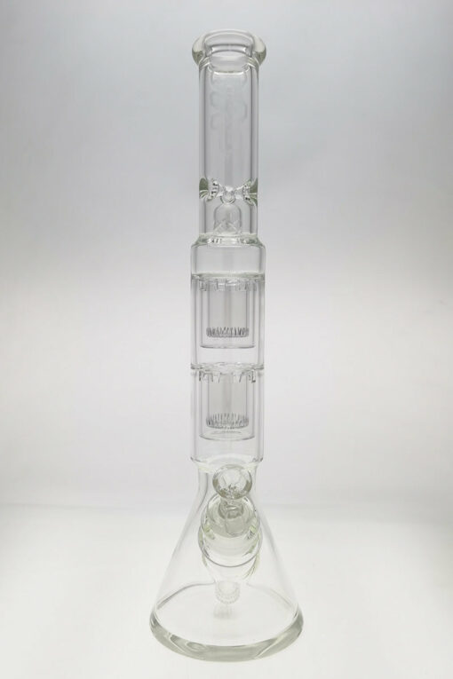 Shop Thick Ass Glass 20" Beaker w/ Double Showerhead & Slit-Diffuser Percolator in australian