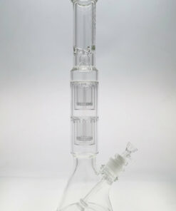 Shop Thick Ass Glass 20" Beaker w/ Double Showerhead & Slit-Diffuser Percolator in australian