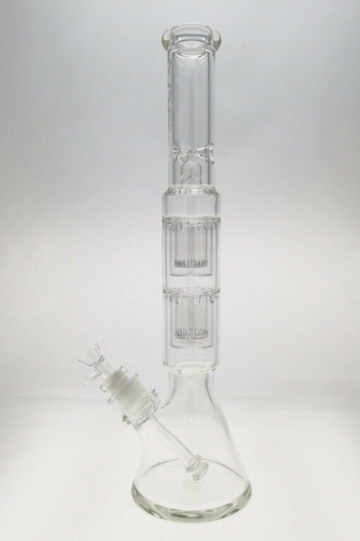 Shop Thick Ass Glass 20" Beaker w/ Double Showerhead & Slit-Diffuser Percolator in australian