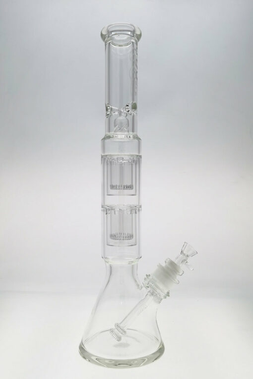 Shop Thick Ass Glass 20" Beaker w/ Double Showerhead & Slit-Diffuser Percolator in australian