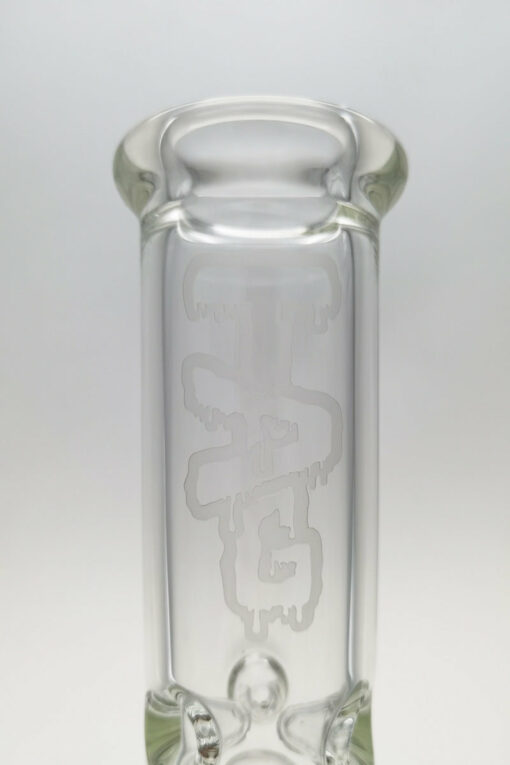 Shop Thick Ass Glass 20" Beaker w/ Double Showerhead & Slit-Diffuser Percolator in australian