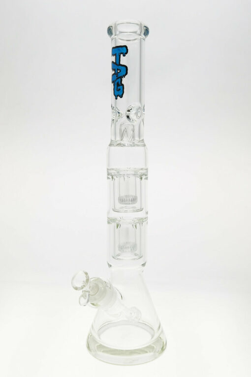 Shop Thick Ass Glass 20" Beaker w/ Double Showerhead & Slit-Diffuser Percolator in australian